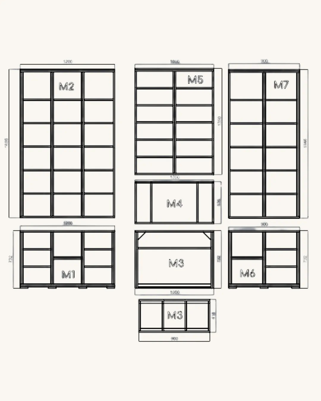 Librero Modular Leo