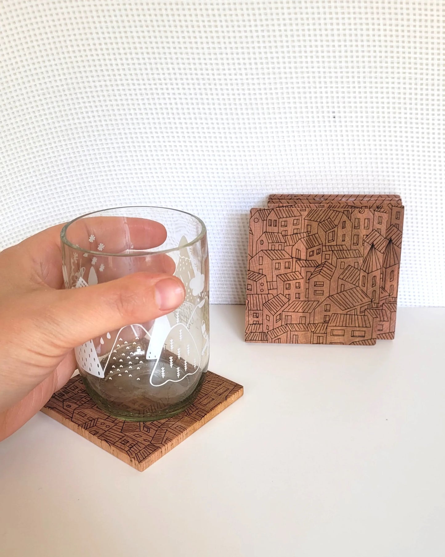 Posavasos personalizables Lenga