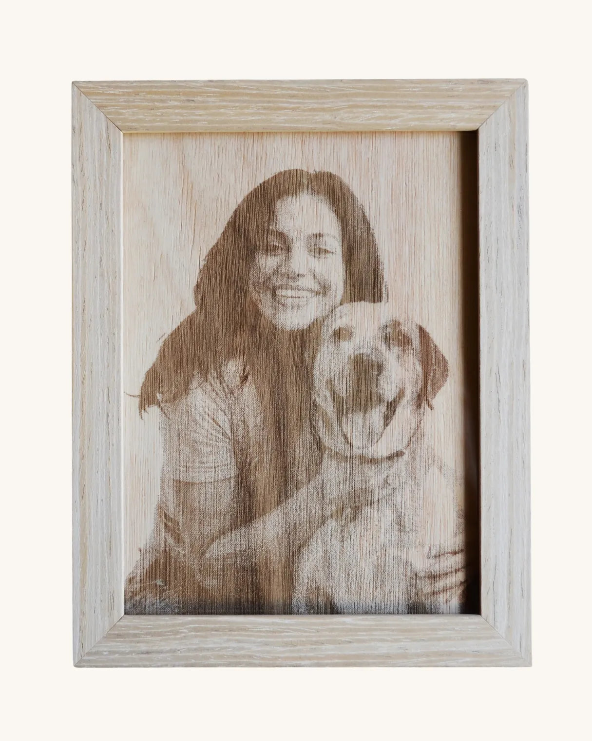 Cuadros grabados en madera – Retratos ilustrados