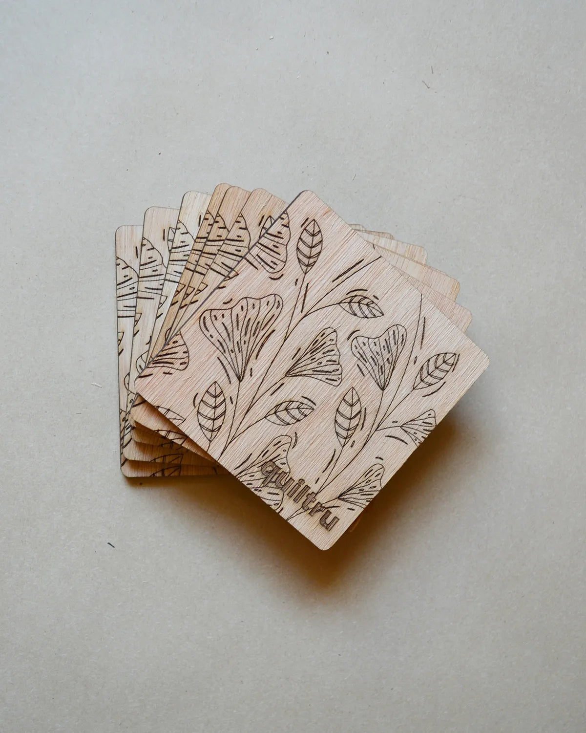 Posavasos madera