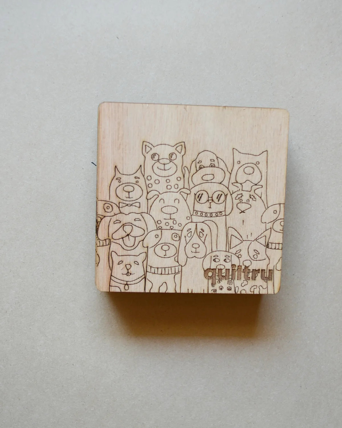 Posavasos madera