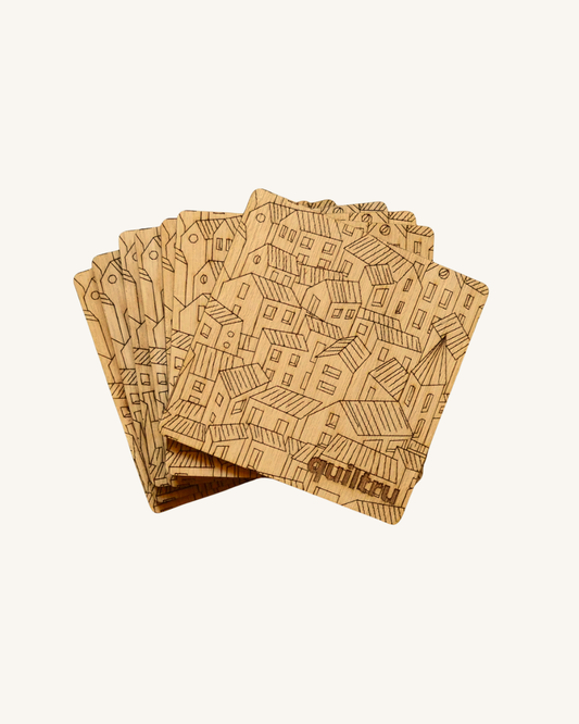 Posavasos madera